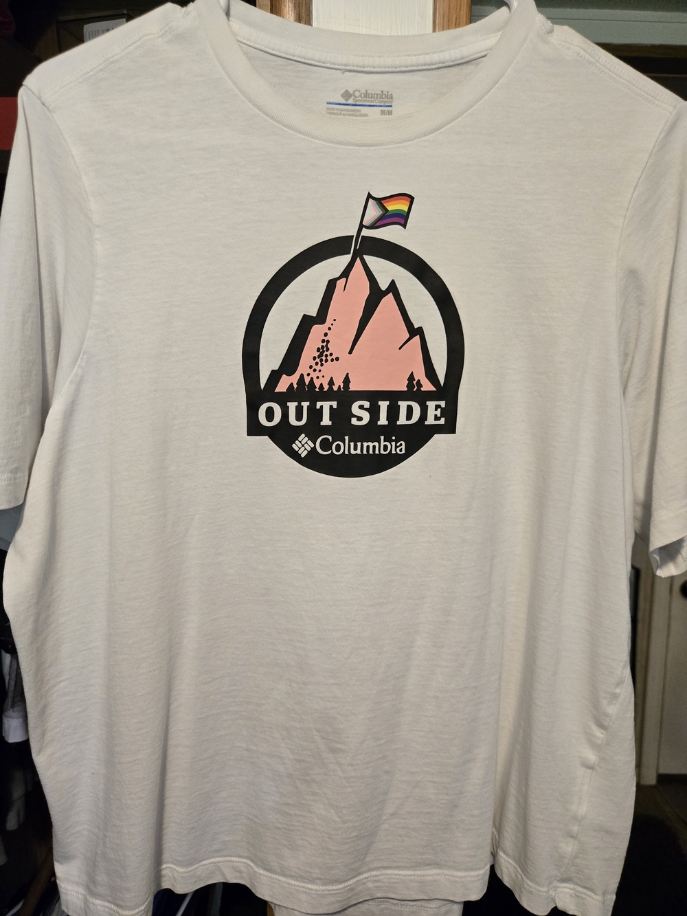 Women's Columbia Pride Tee Sz M